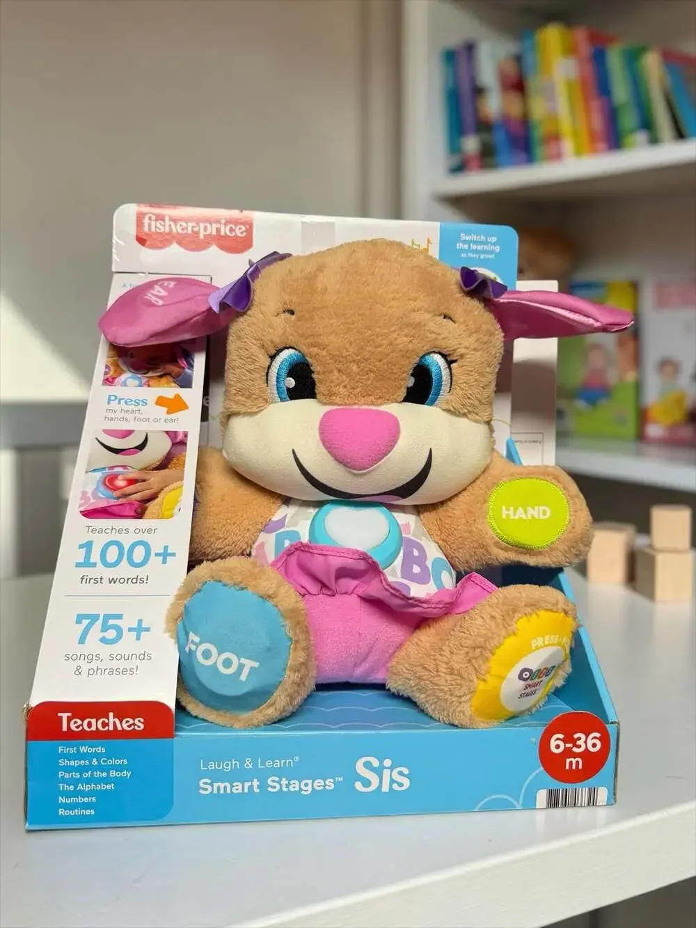 Fisher-Price Laugh and Learn Smart Stages Sis, 75+ Songs and Sounds - .com,